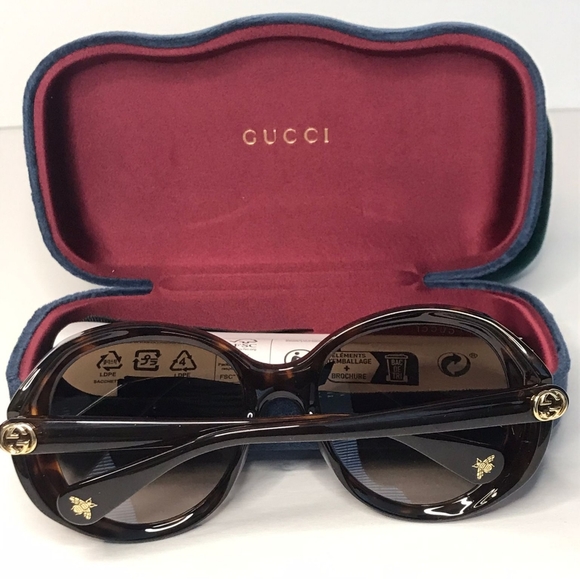 New Authentic Gucci GG0368S 002 55 Sunglasses - Picture 5 of 12